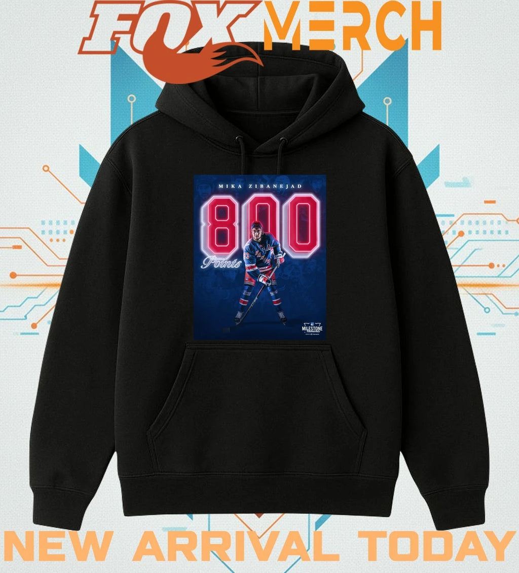 Mika Zibanejad 800 points t-shirt