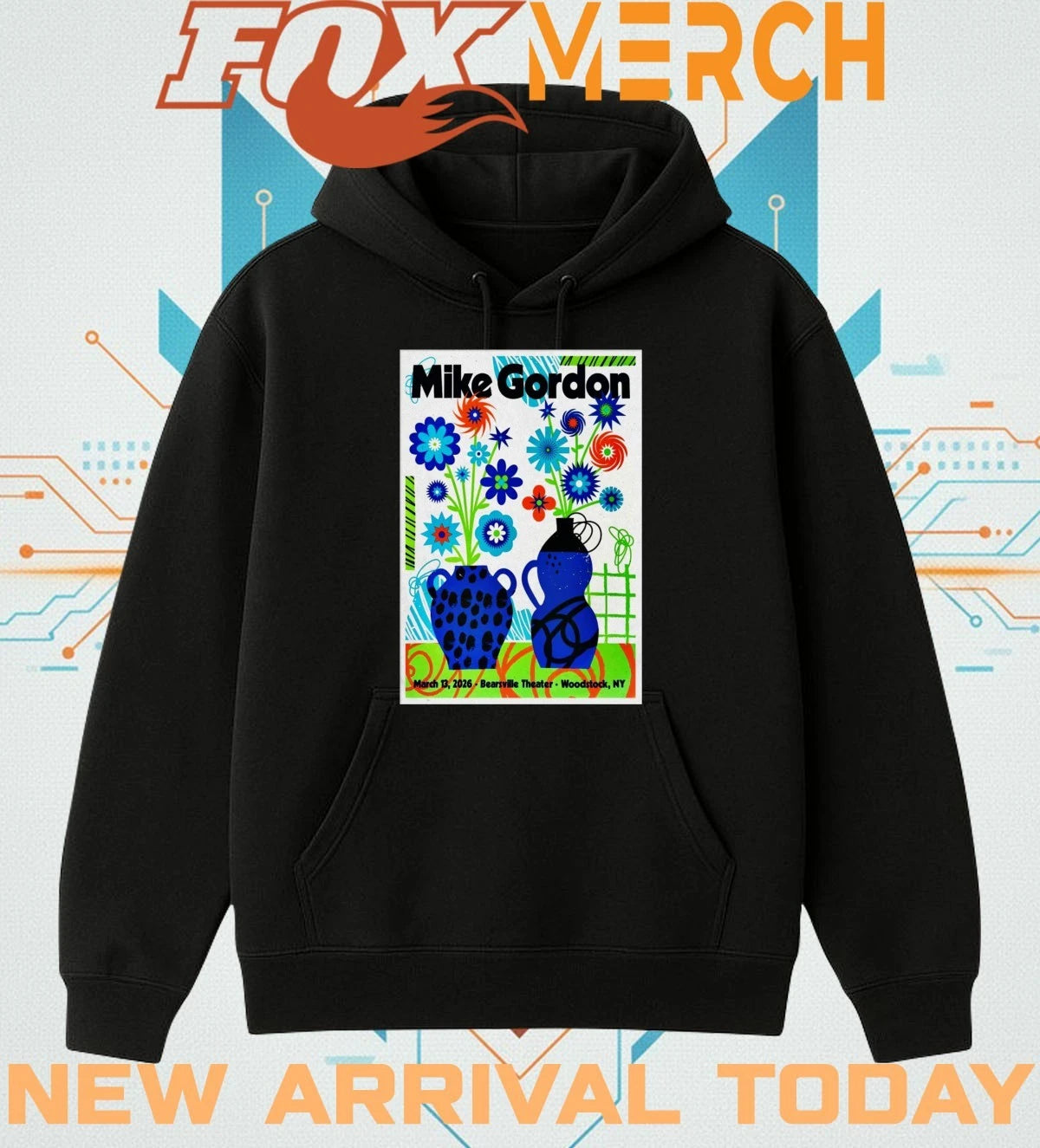 Mike Gordon march 13 2026 In Woodstock NY poster t-shirt