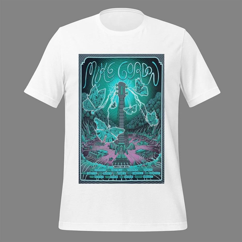 Mike Gordon March Tour 2026 Poster Shirt