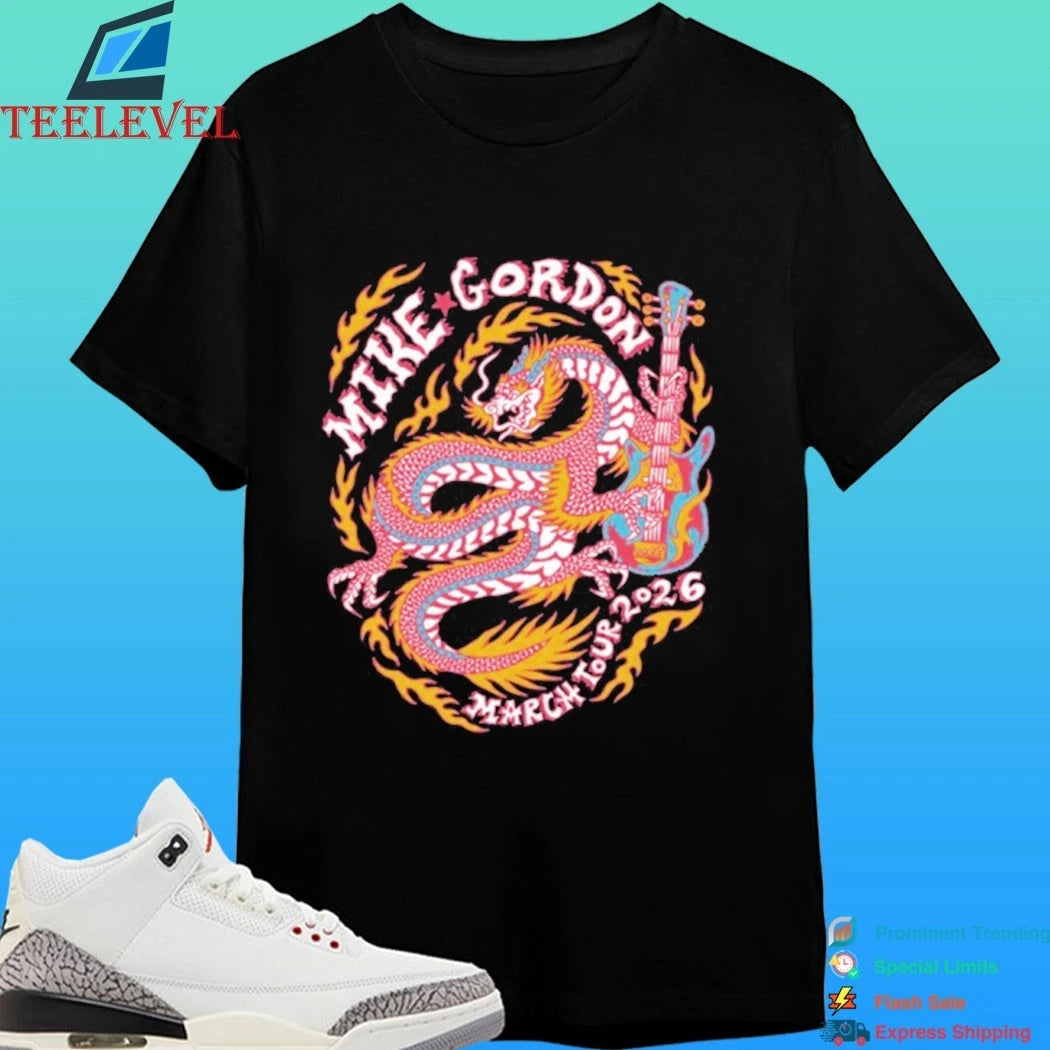Mike Gordon March Tour 2026 Shirt