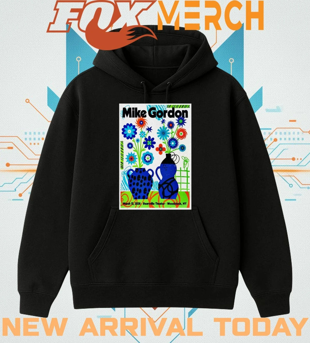 Mike Gordon Tour Woodstock NY On Mar 13 2026 poster t-shirt