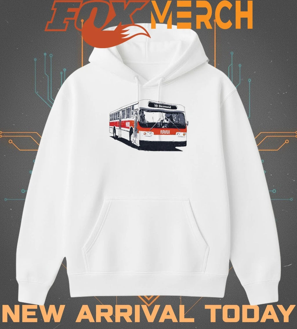 Mike Lynch 19 dezmond route city bus t-shirt
