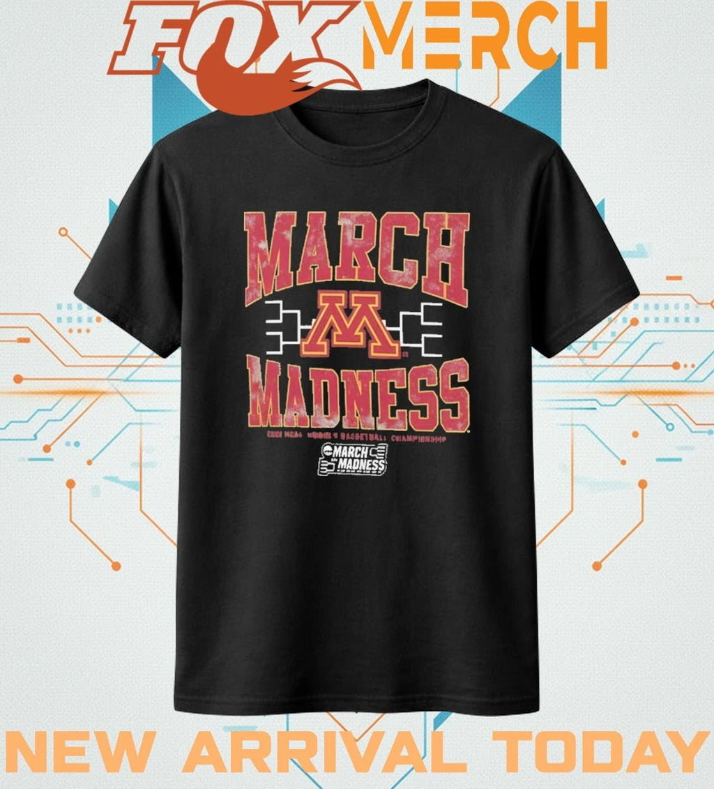 Minnesota Golden Gophers 2026 March Madness NCAA Women’s basketball Championship t-shirt