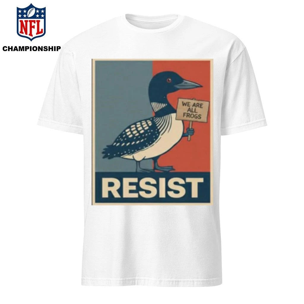 Minnesota Loon Resist Poster Shirt