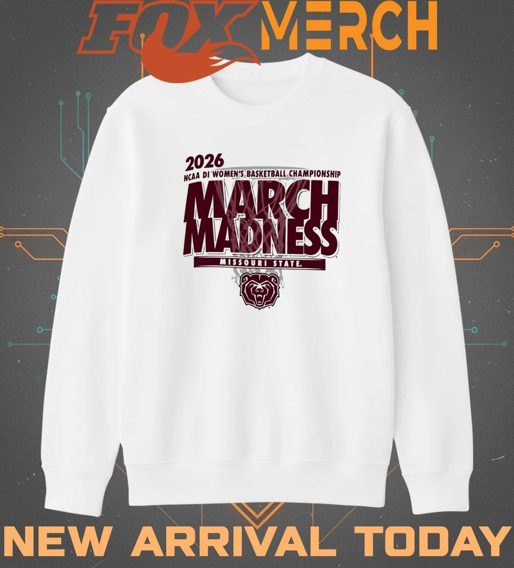 Missouri State Bears 2026 NCAA DI Women’s Basketball Championship March Madness shirt