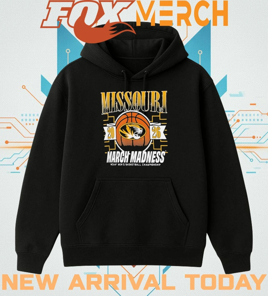 Missouri Tigers 2026 March Madness NCAA men’s basketball Championship t-shirt