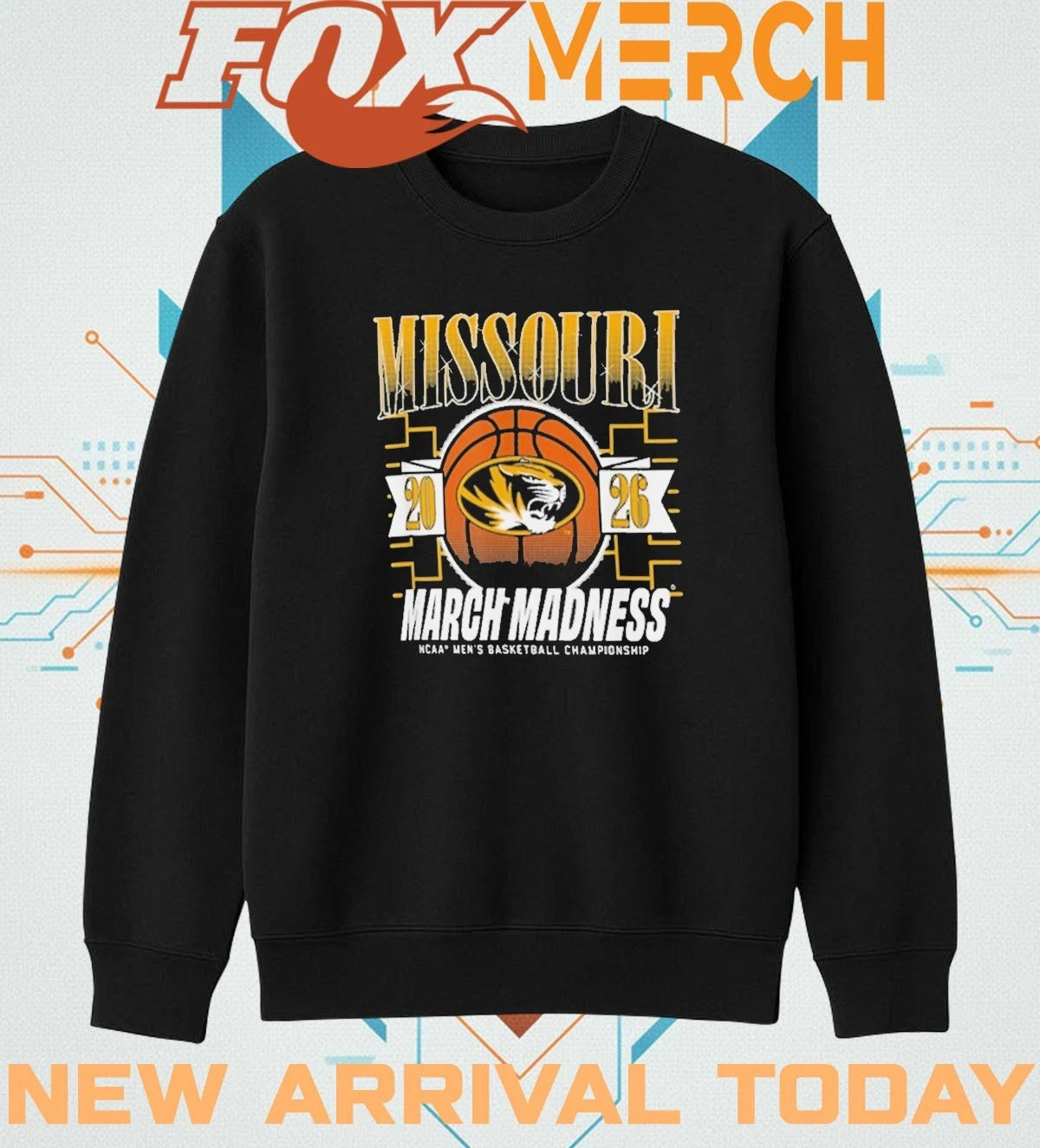 Missouri Tigers 2026 March Madness NCAA men’s basketball Championship t-shirt