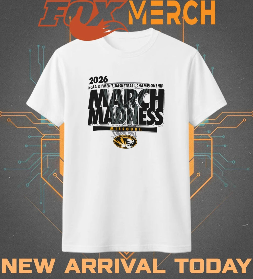 Missouri Tigers 2026 NCAA DI Men’s Basketball Championship March Madness shirt