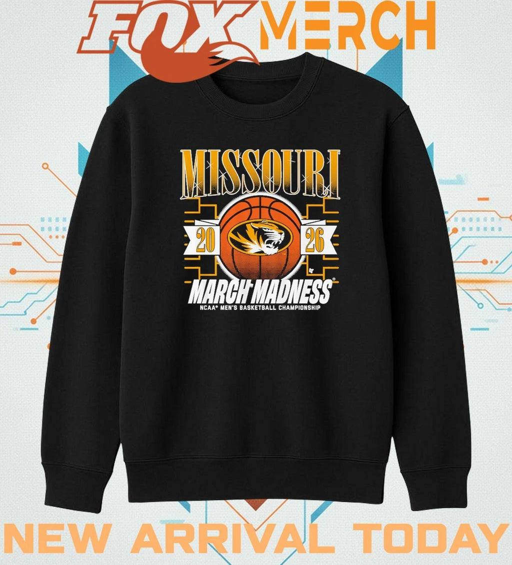 Missouri Tigers Men’s Basketball 2026 March Madness t-shirt