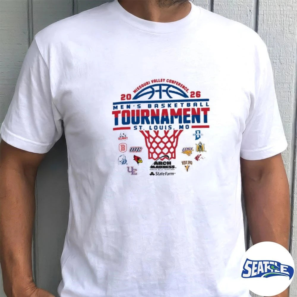Missouri Valley Conference Men’s Basketball Tournament Championship St Louis MO shirt
