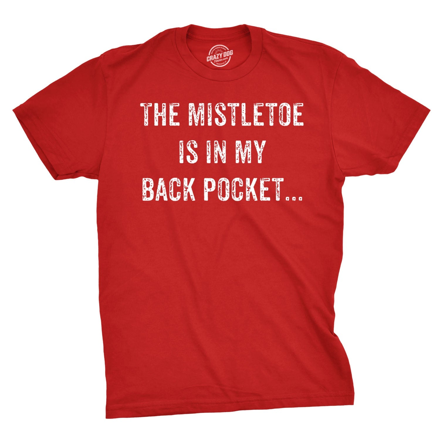 Mistletoe In the Back Pocket Men's T Shirt