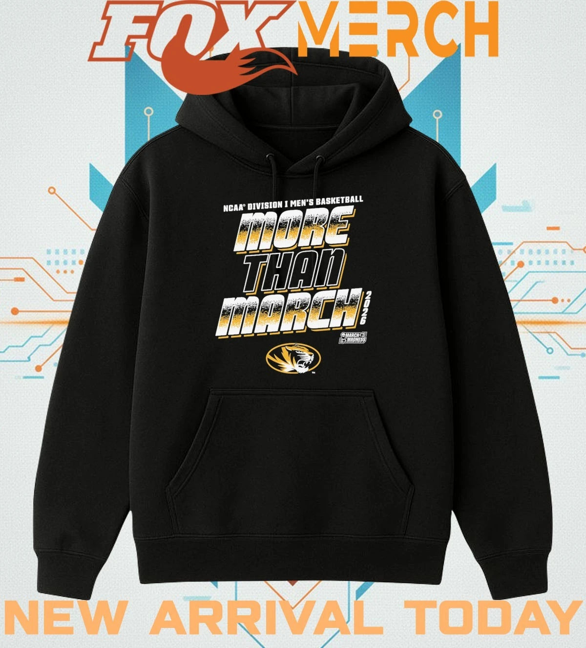 Mizzou Tigers 2026 NCAA Division I Men’s Basketball More Than March Madness t-shirt