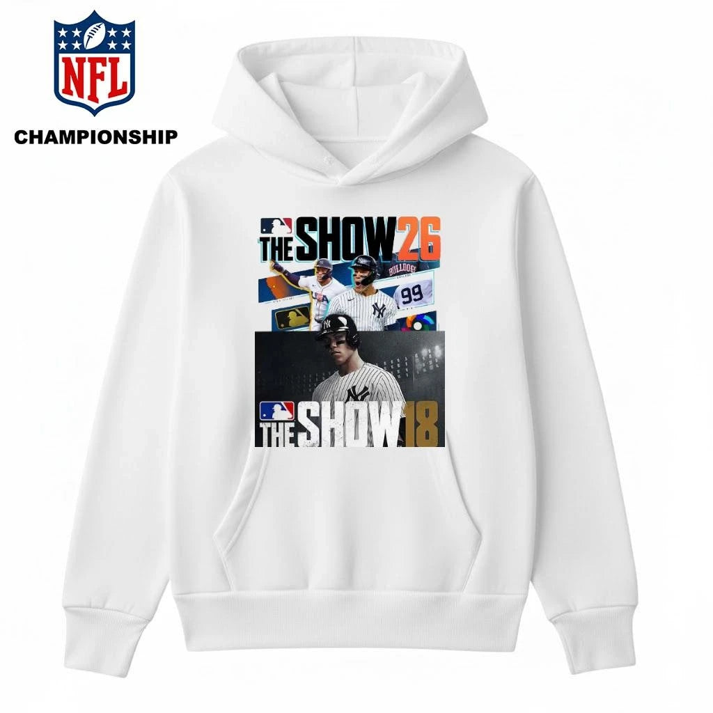 MLB The Show 26 Aaron Judge New York Yankees Cover Athlete Baseball Game Artwork Shirt