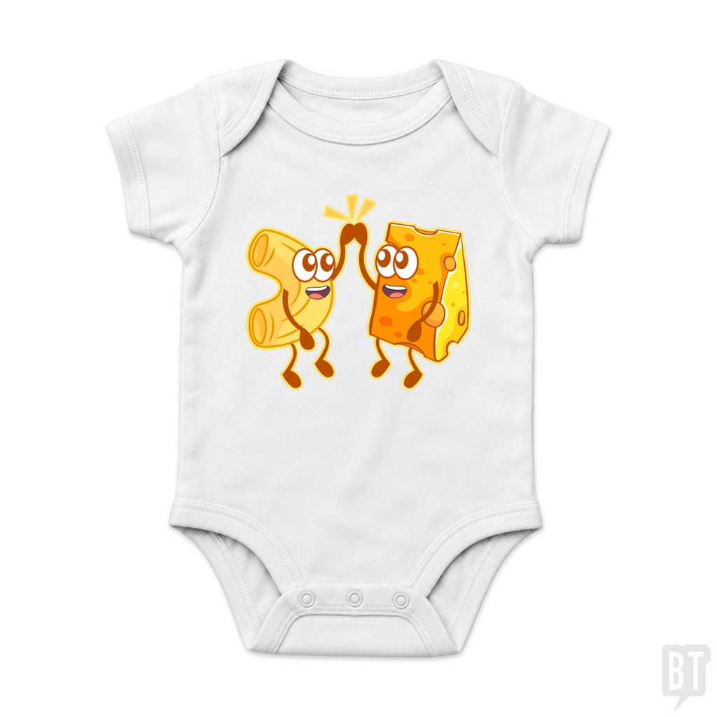 Mac and Cheese Baby One-Piece