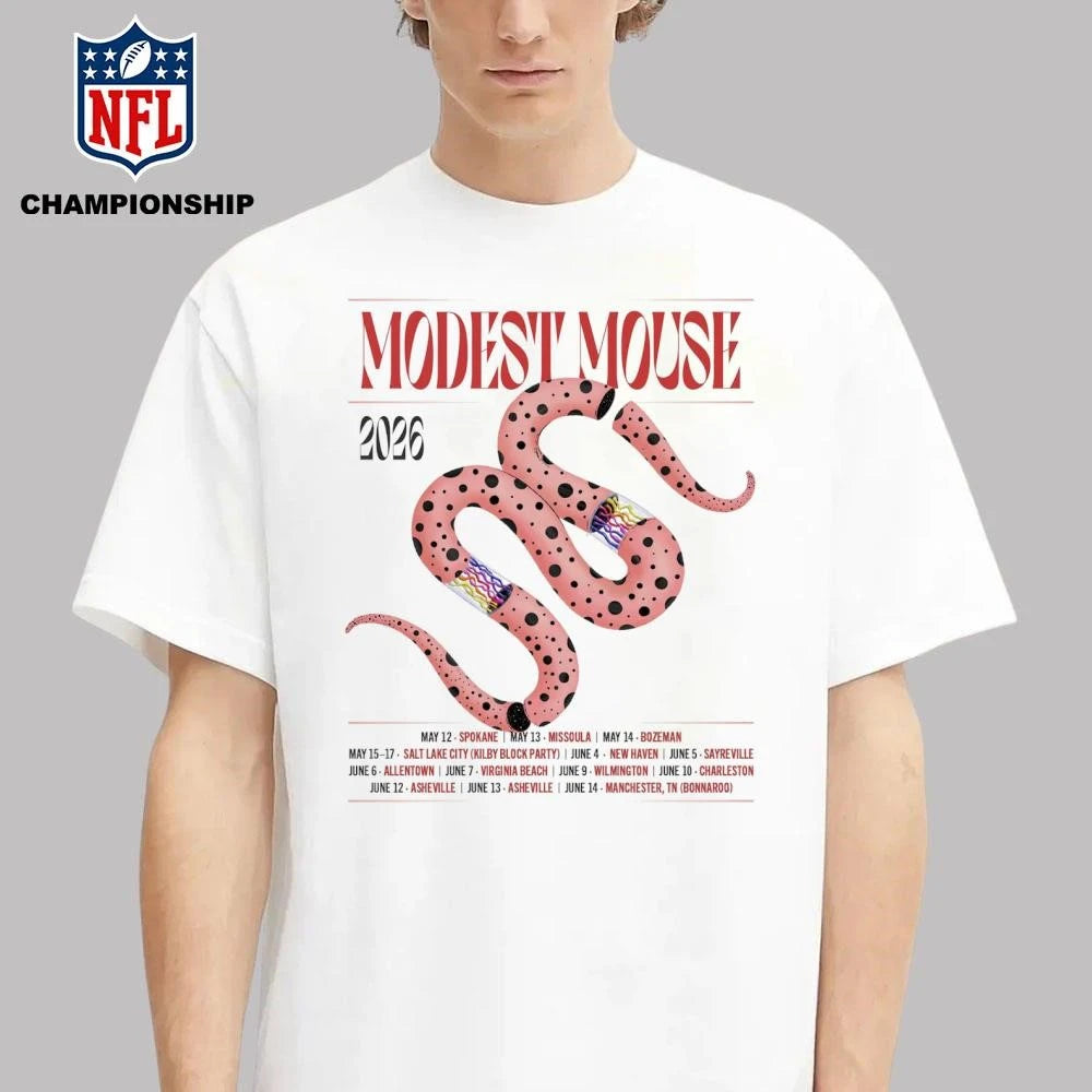 Modest Mouse On Tour 2026 Poster Shirt