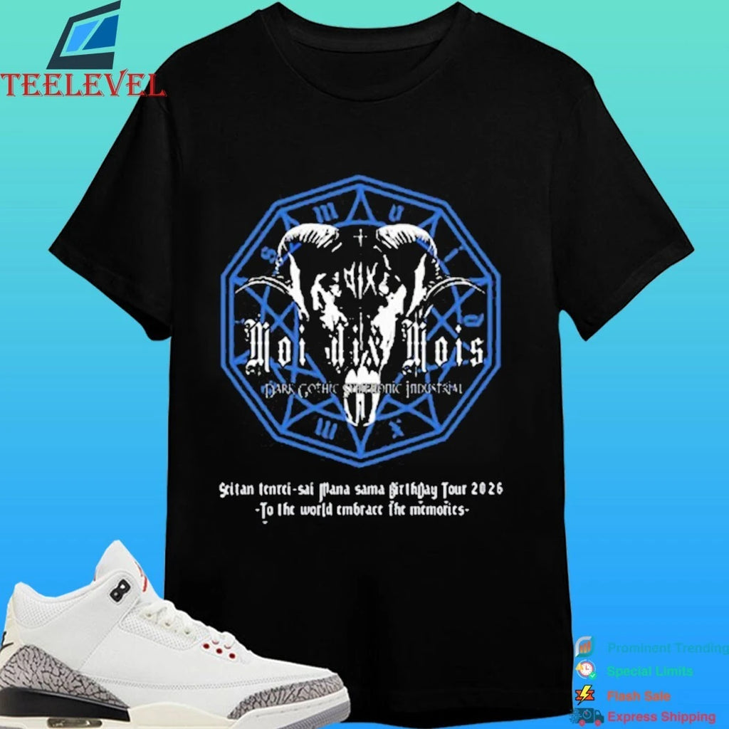 Moi Dix Mois Dark Gothic Symphonic Industrial Tour 2026 Shirt
