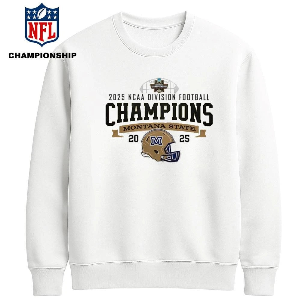 Montana State 2025 NCAA Division Football Champions Shirt