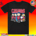 Montreal Canadiens Peanuts Snoopy Hockey Team T-shirt