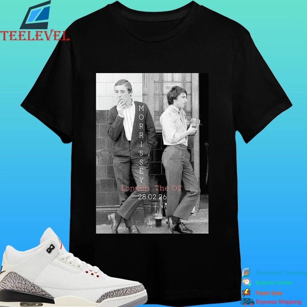 Morrissey London The O2 28 02 26 Shirt