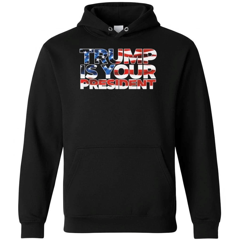 Mr. Will Johnson Wearing Trump Is Your President Shirt