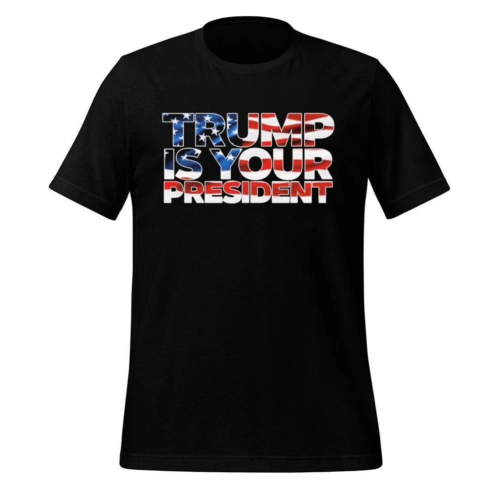 Mr. Will Johnson Wearing Trump Is Your President Shirt