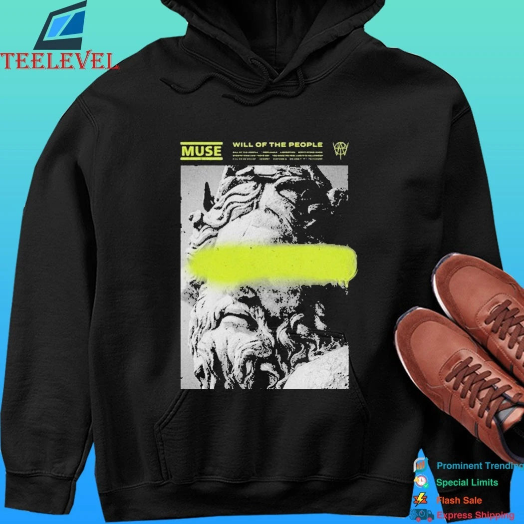 Muse Will Of The People Defaced Shirt