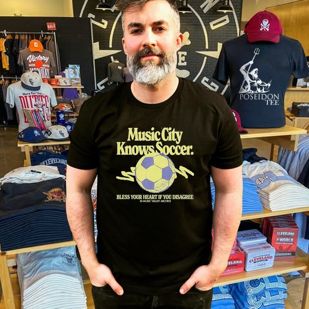 Music City Knows Soccer Bless Your Heart If You Disagree T-shirt