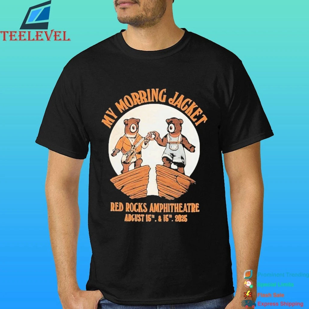 My Morning Jacket Red Rocks Aug 15 &amp; 16, 2025 Bears Moon Shirt