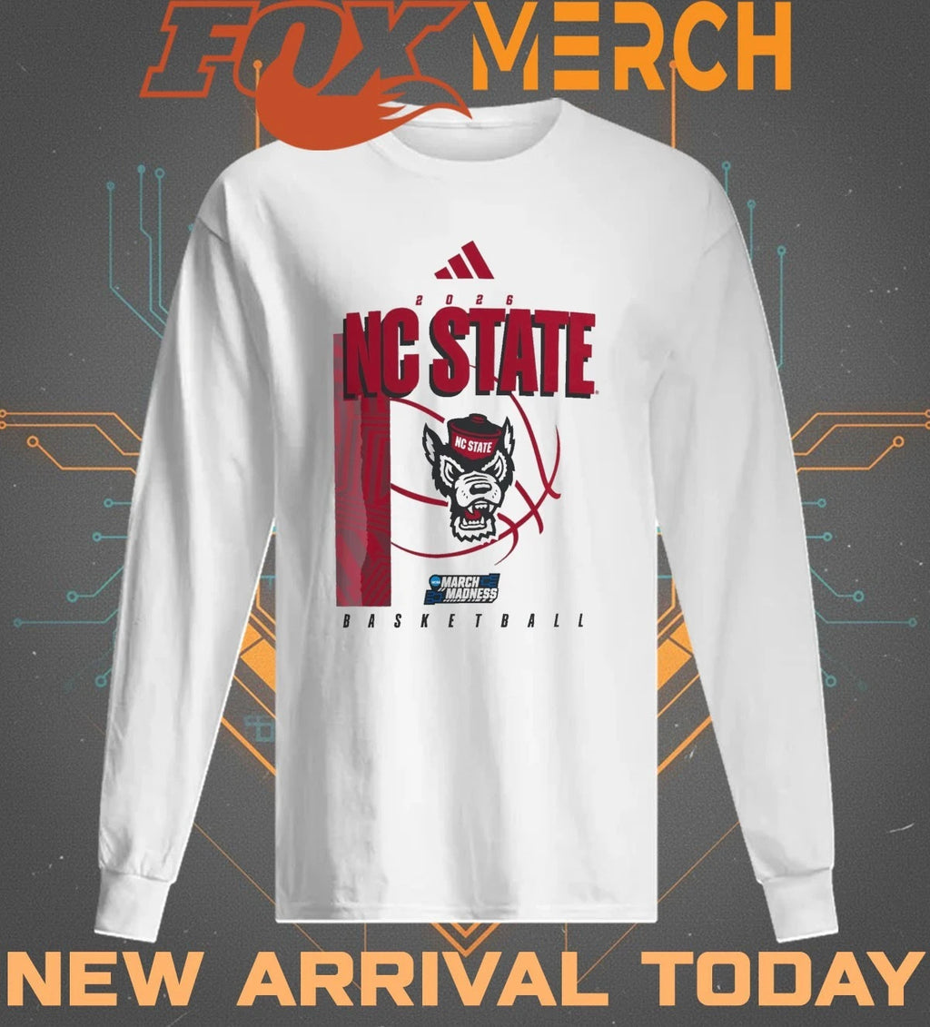N.C. State Wolfpack Basketball March Madness 2026 t-shirt
