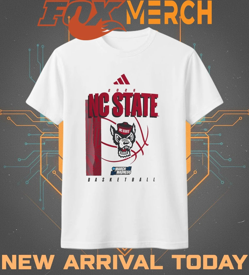 N.C. State Wolfpack Basketball March Madness 2026 t-shirt