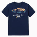 National Geographic Sea Otter Go With The Flow Shirt