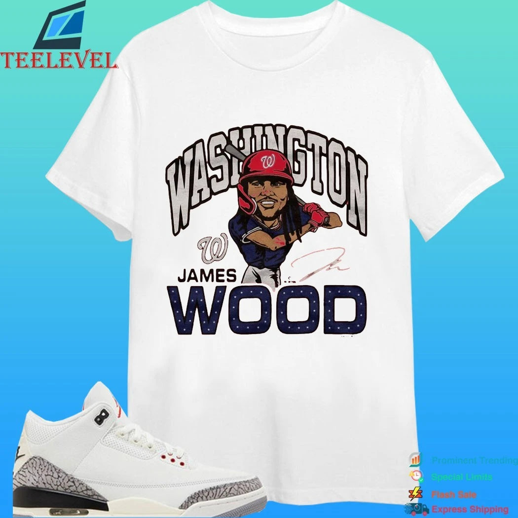 Nationals James Wood Signature Shirt