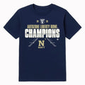 Navy MIdshipmen 2026 Autozone Liberty Bowl Champions Shirt