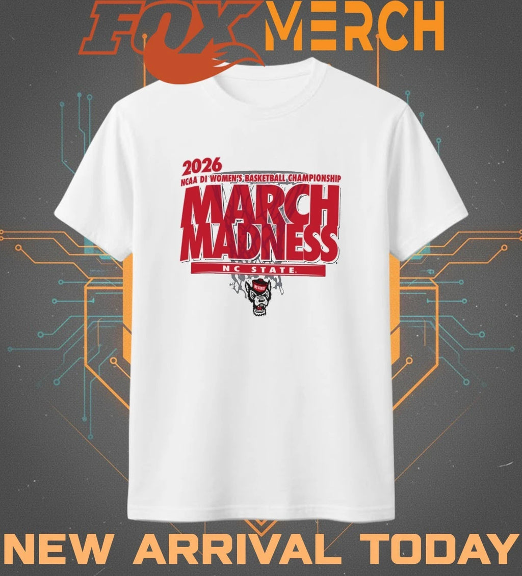 NC State Wolfpack 2026 NCAA DI Women’s Basketball Championship March Madness shirt