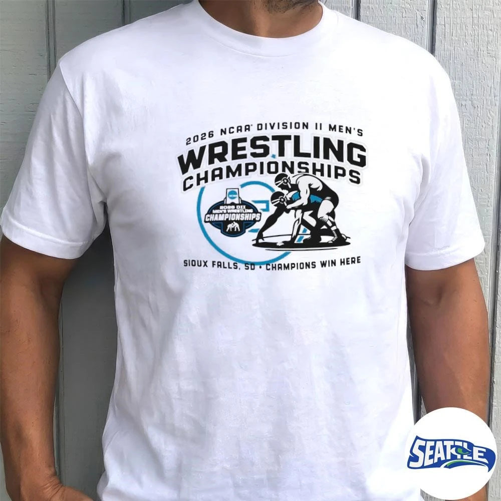 NCAA 2026 Division II Men’s Wrestling Championships Champions Win Here Sioux Falls, Sd March 13-14 shirt
