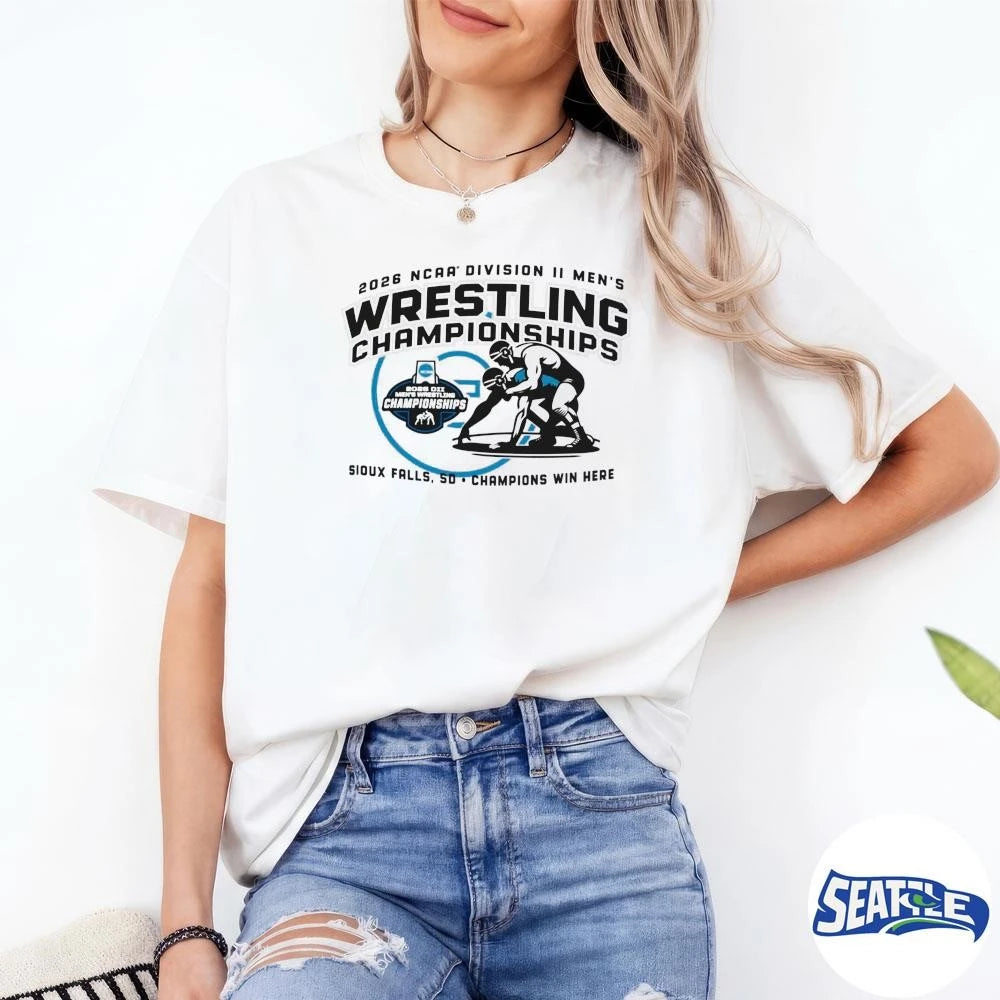 NCAA 2026 Division II Men’s Wrestling Championships Champions Win Here Sioux Falls, Sd March 13-14 shirt
