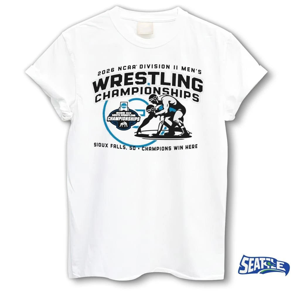NCAA 2026 Division II Men’s Wrestling Championships Champions Win Here Sioux Falls, Sd March 13-14 shirt