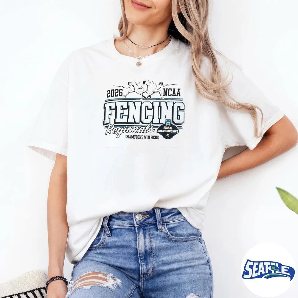 NCAA 2026 National Collegiate Fencing Regionals – Champion Win Here shirt