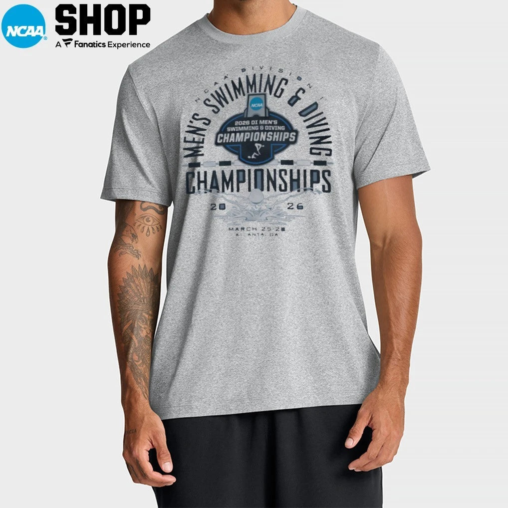 NCAA Division I Men’s Swimming and Diving Championships 2026 March 25-28 Atlanta Ga T-Shirt