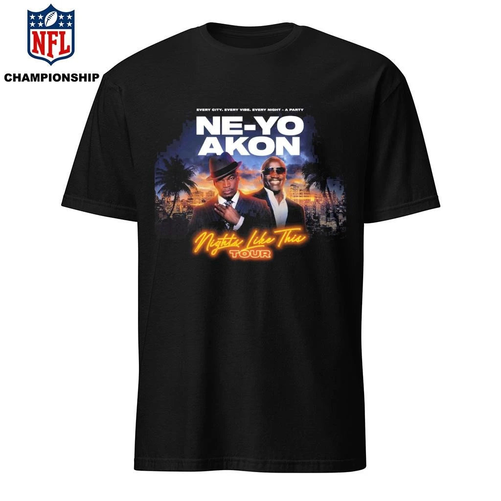 Ne-Yo And Akon Nights Like This Tour 2026 Schedule Tour Dates Shirt