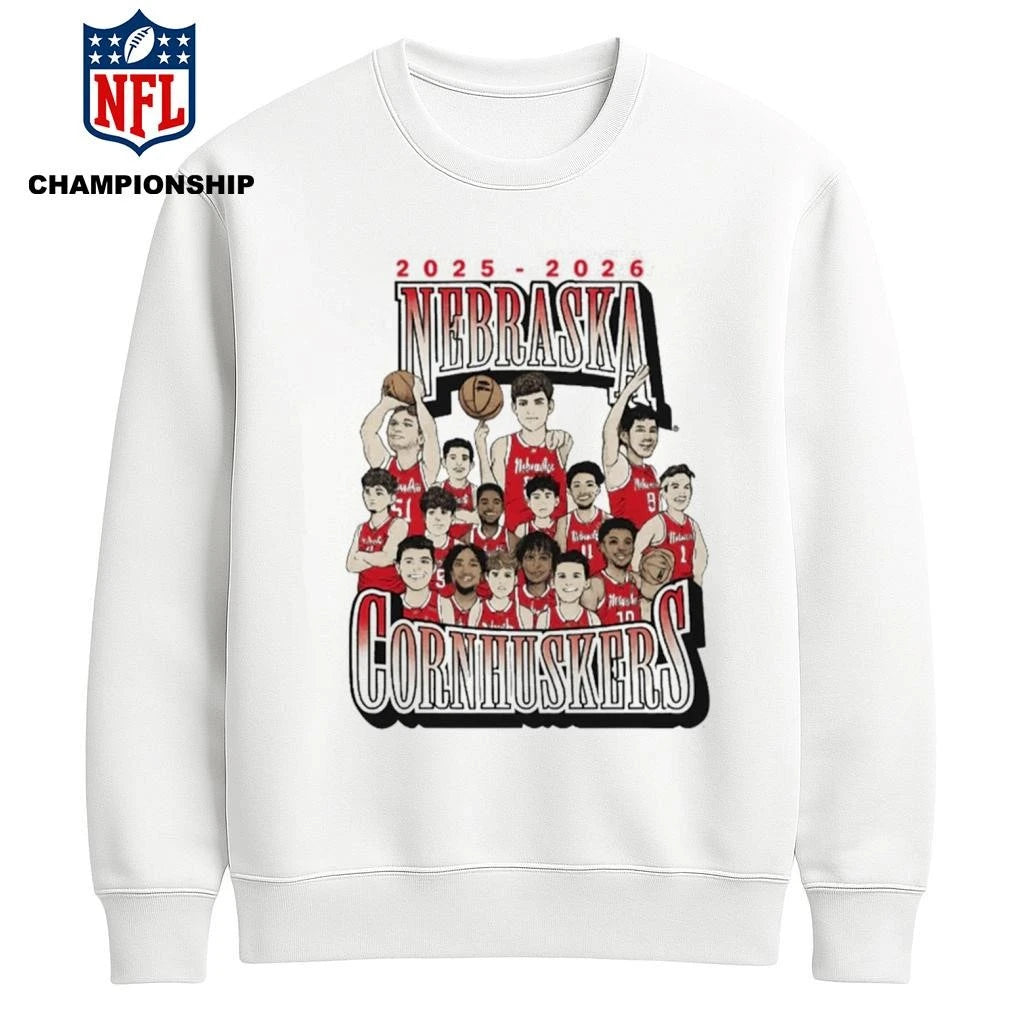 Nebraska Cornhuskers 2025-2026 Shirt