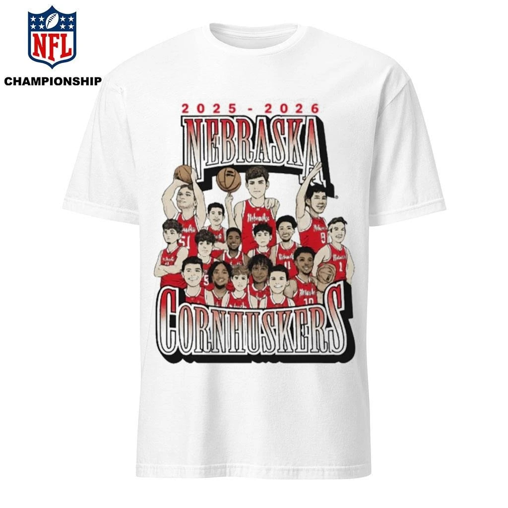 Nebraska Cornhuskers Men’s Basketball 2025-2026 Shirt
