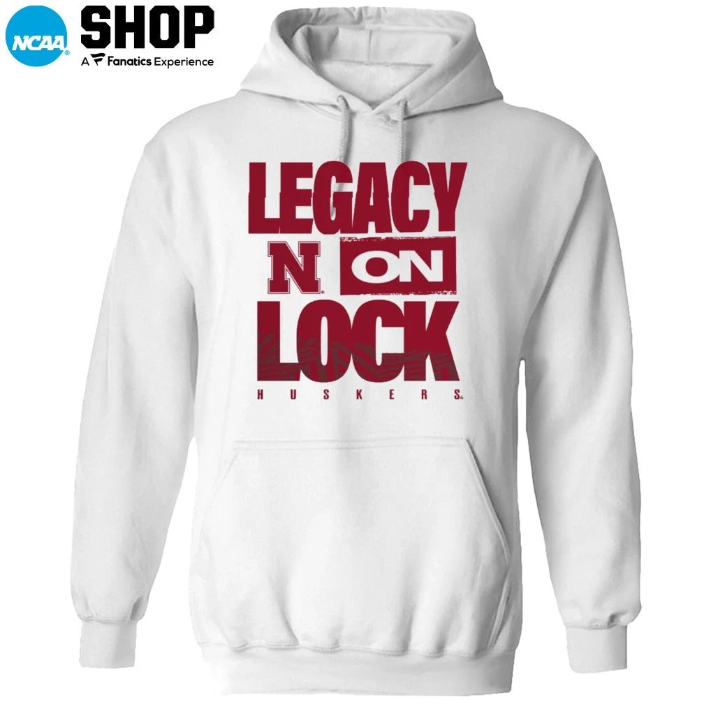 Nebraska Huskers 2026 Legacy On Lock On-Court March Madness T-Shirt