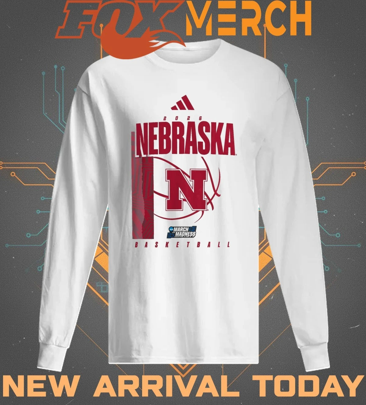 Nebraska Huskers Basketball March Madness 2026 t-shirt