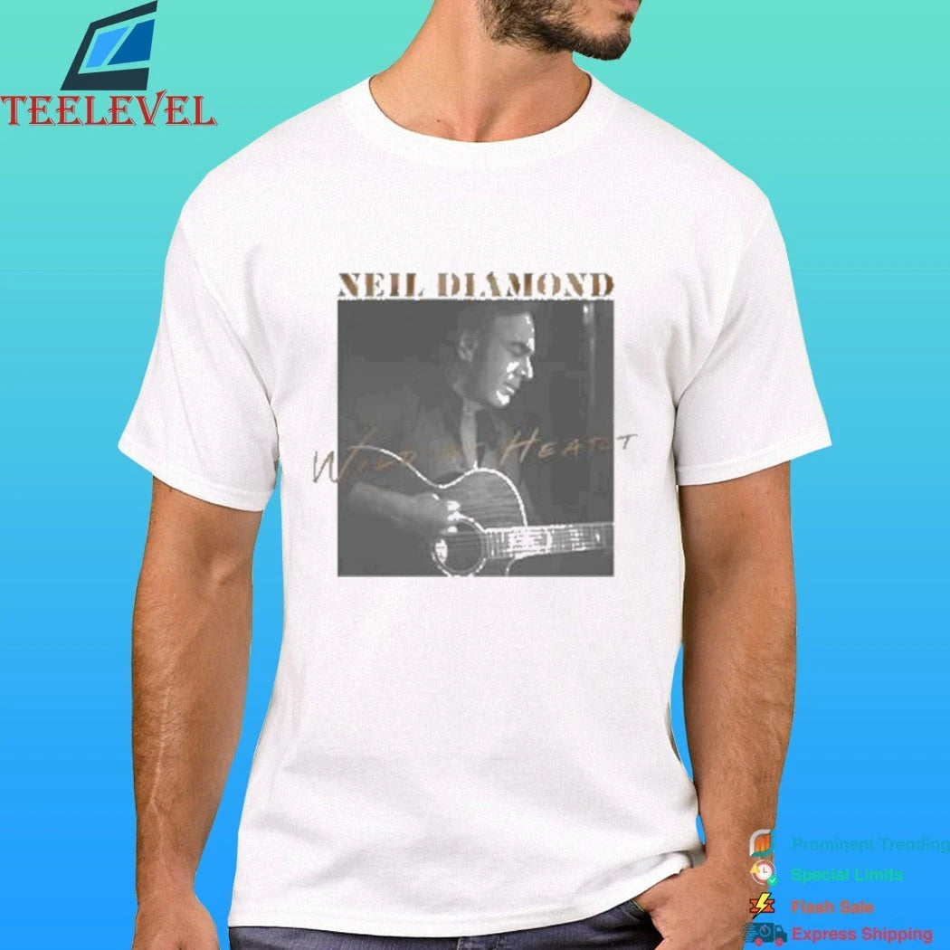 Neil Diamond Wild At Heart Photo Shirt