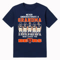 Never Underestimate A Grandma Who Loves The Bears Shirt