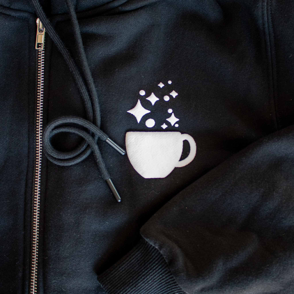 Snarky Tea Signature Zip Up Hoodie
