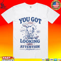 New Jeans You Got Me Looking For Attention Bunny T-shirt