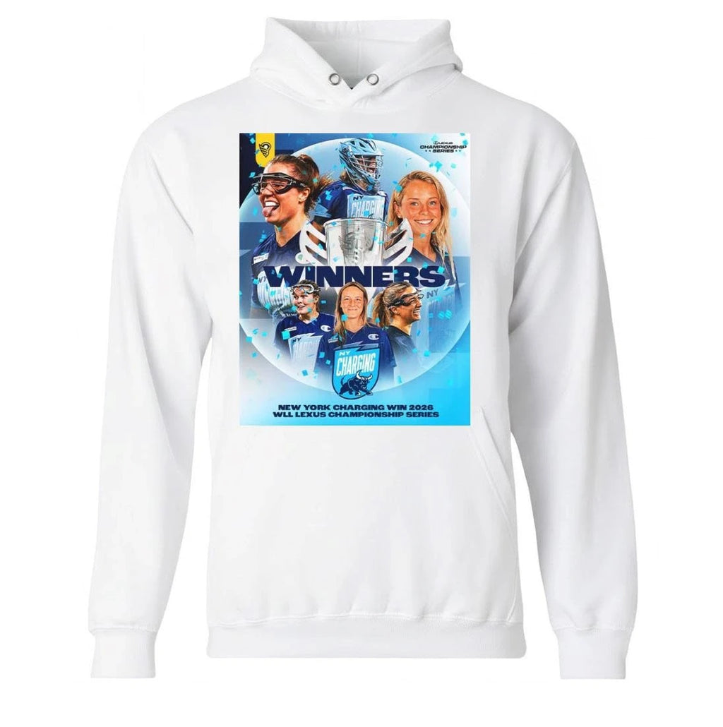 New York Charging Women’s Lacrosse 2026 WLL Lexus Championship Series Winners  Shirt
