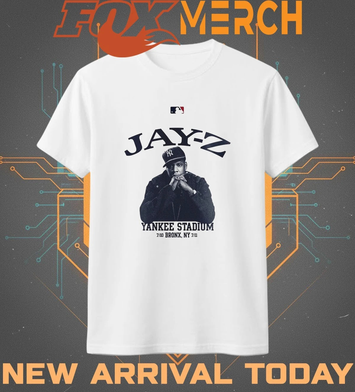 New York Yankees x Jay-Z Hometown Show 2026 t-shirt